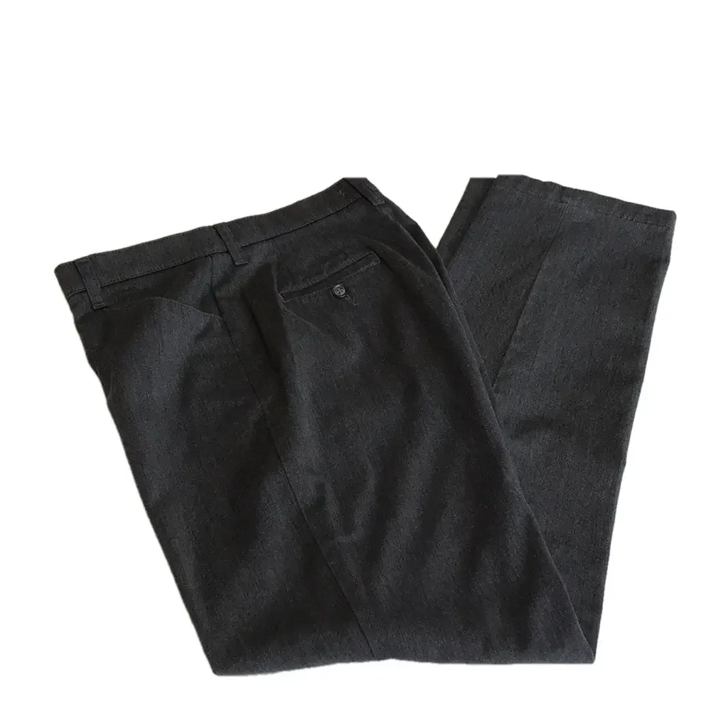 LEE—Women’s Charcoal Gray Heavy Cotton Blend Trousers—8 M